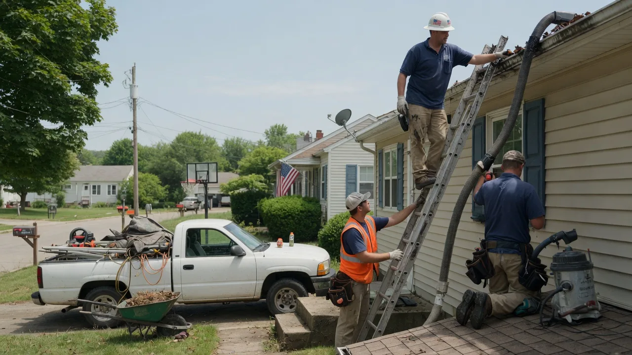 Gutter Installation in Mechanicsburg, IL near me